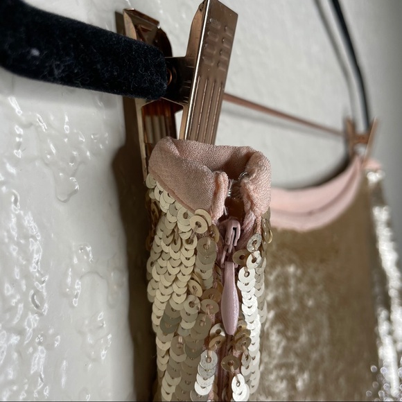 Zara Contrasting Sequin Mini Skirt Limited Edition - Picture 10 of 14